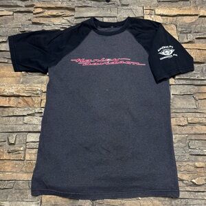 Vintage Harley Davidson Motorcycles Shirt Men’s Small Gray Black Riding Classic